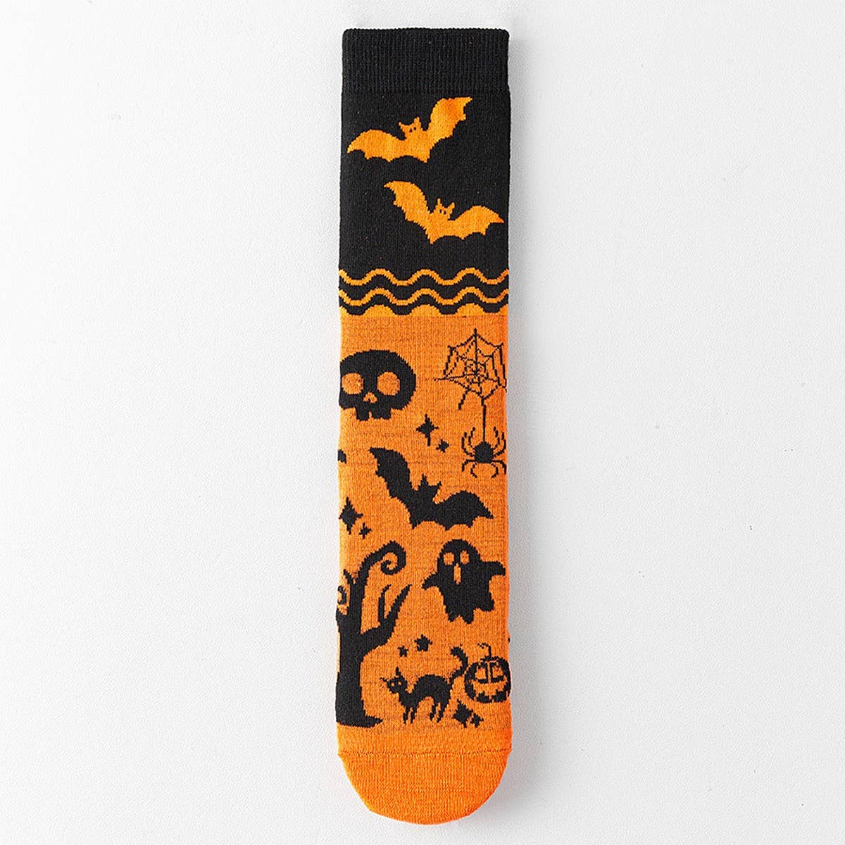 CWMS02726_HALLOWEEN GIFT CREW SOCKS FUNNY UNISEX
