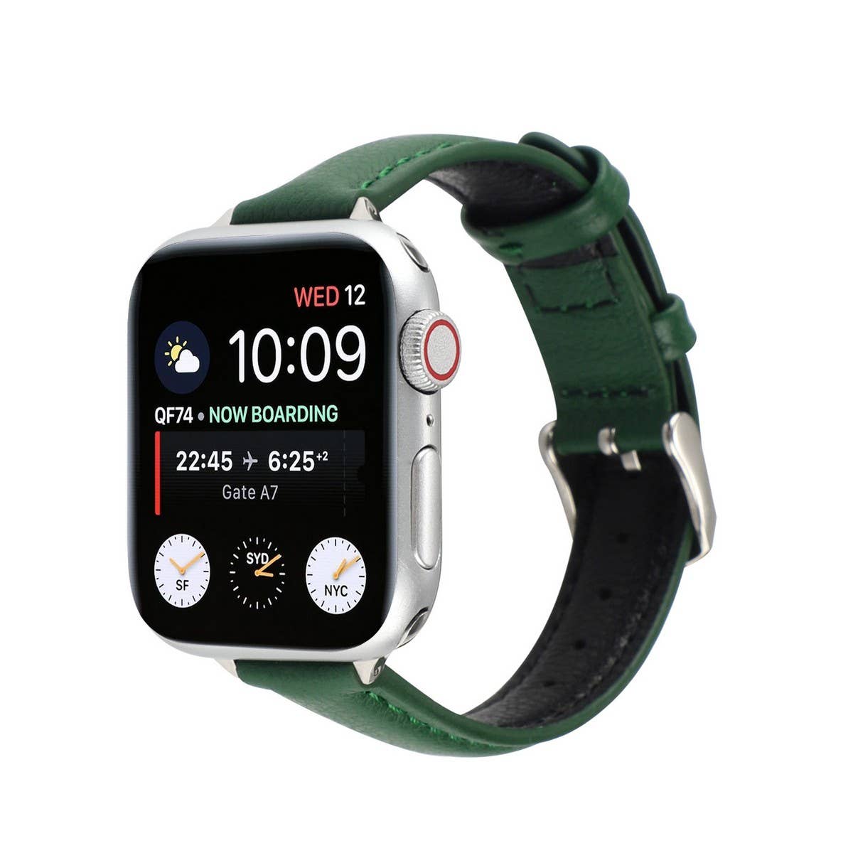 IWATCH9-1SE WOMEN'S APPLE WATCH8 SLIM LEATHER STRAP