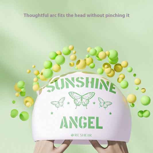 Adult Silicone Swim Cap, Waterproof, Comfort_CWMM6712