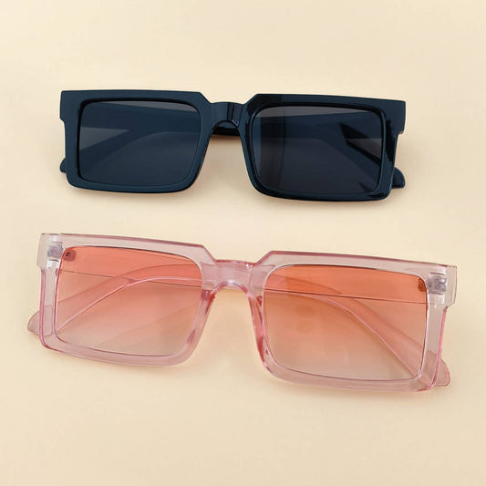 BASIC SIMPLE SQUARE SUNGLASSES_CWASG0089
