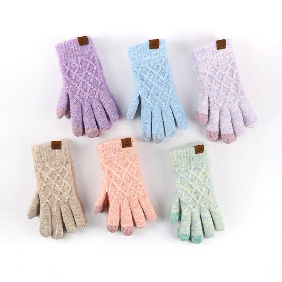 ADULT WINTER WARM KNITTED TOUCHSCREEN GLOVES_CWAG0414