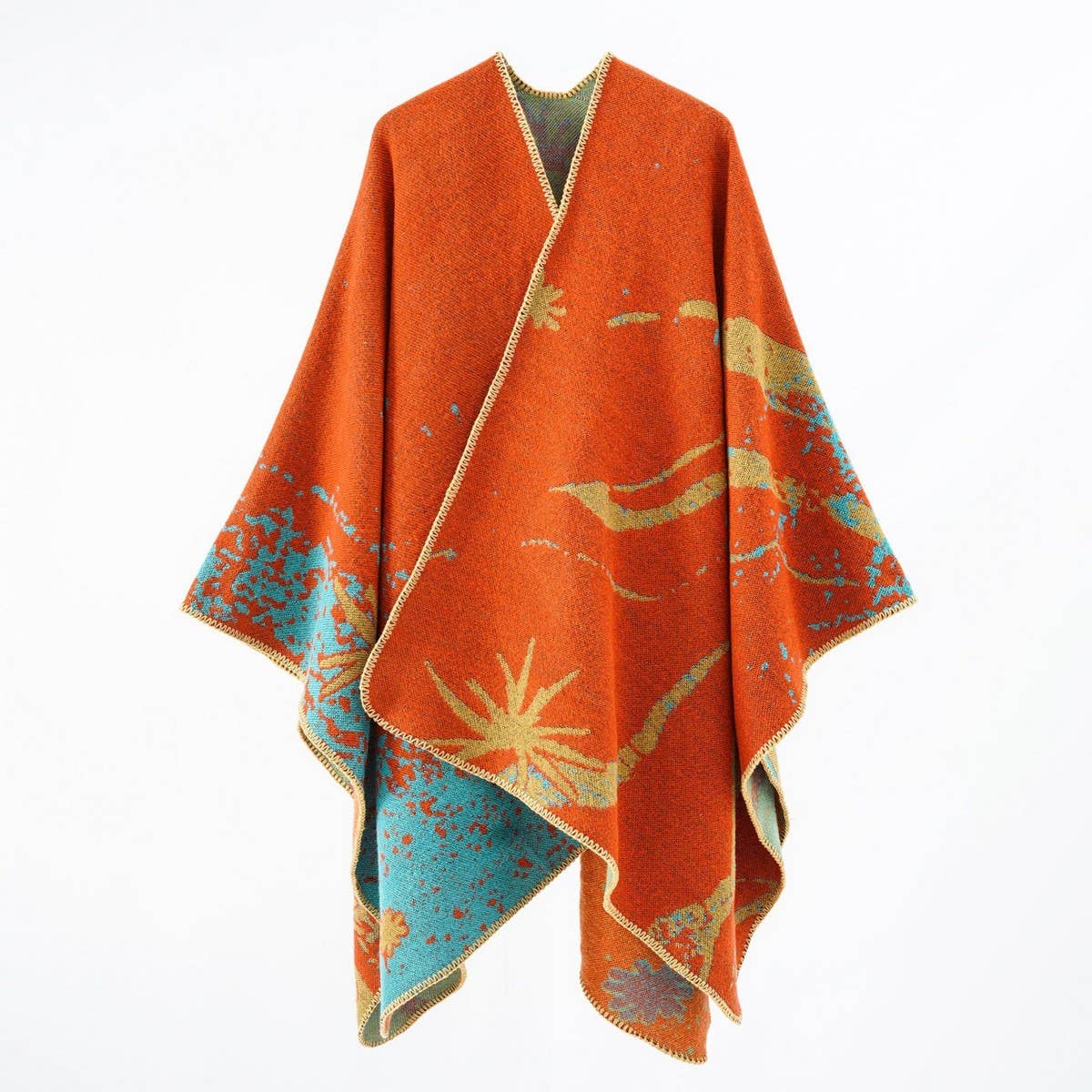 NEW FASHION WAVE PATTERN TRAVEL SHAWL WOMEN