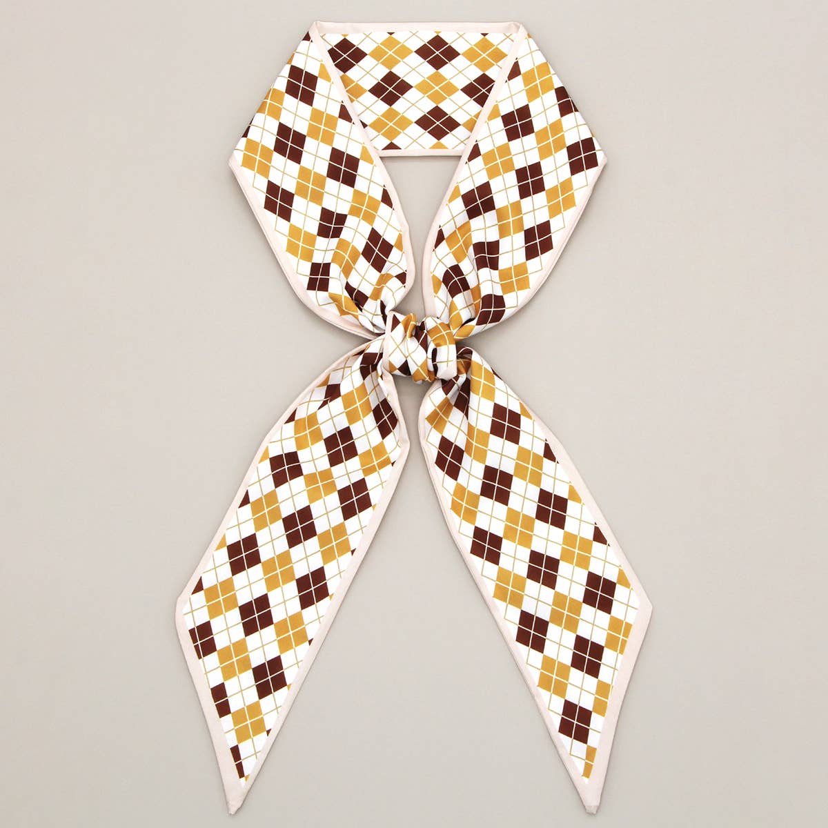 Floral Letter  Scarf ? Hair Tie & Bag Ribbon