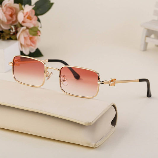 FASHIONABLE SMALL SQUARE FRAME SUNGLASSES