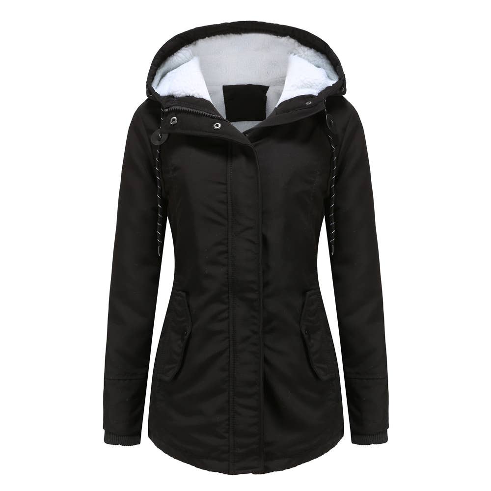 LAMB WOOL PADDED JACKET WOMEN'S PADDED JACKET