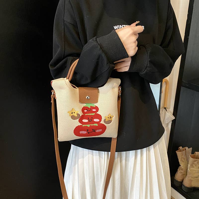 Lightweight and versatile hand-held crossbody bag