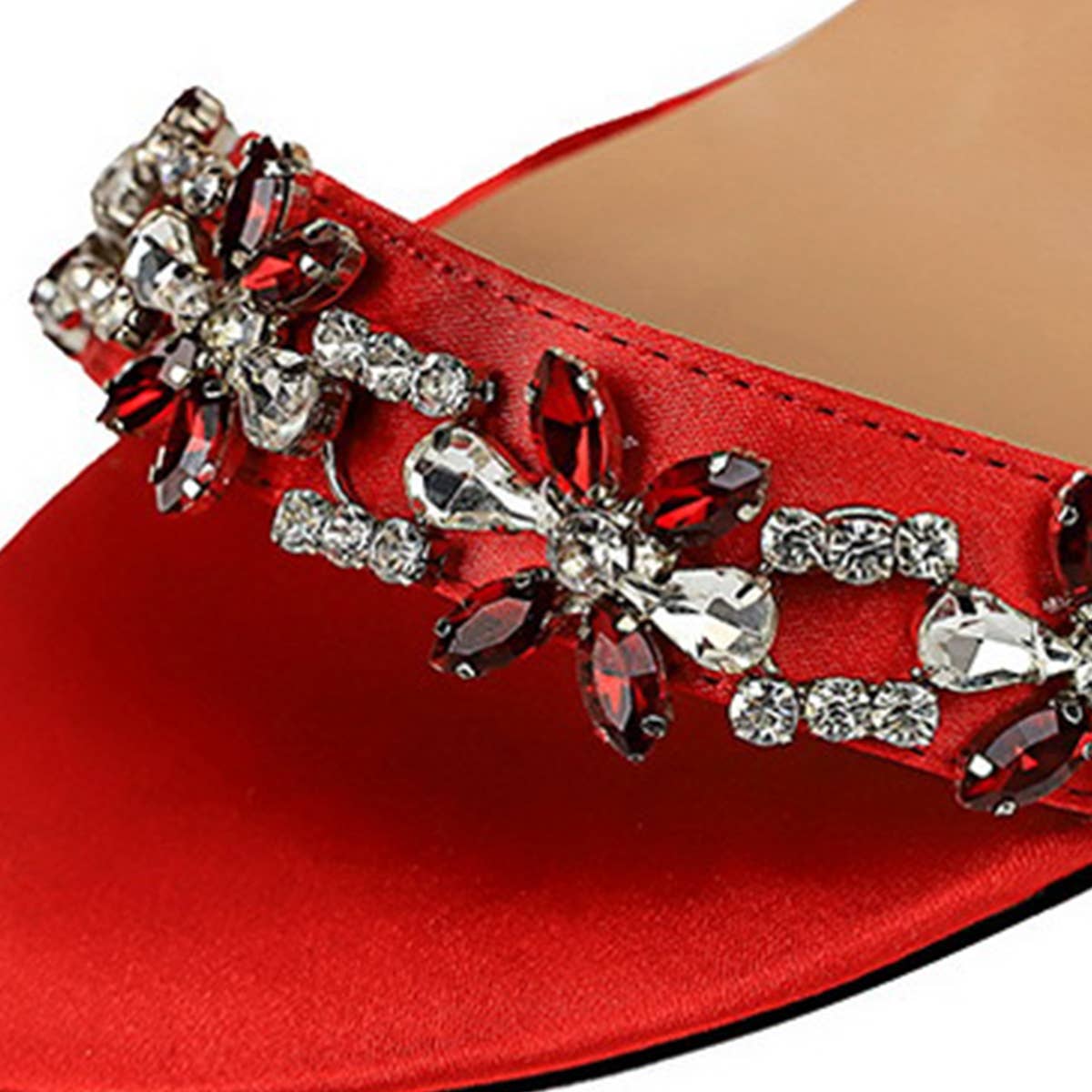 OPEN TOE RHINESTONE HIGH HEELS WITH THIN HEELS_CWSHH0033