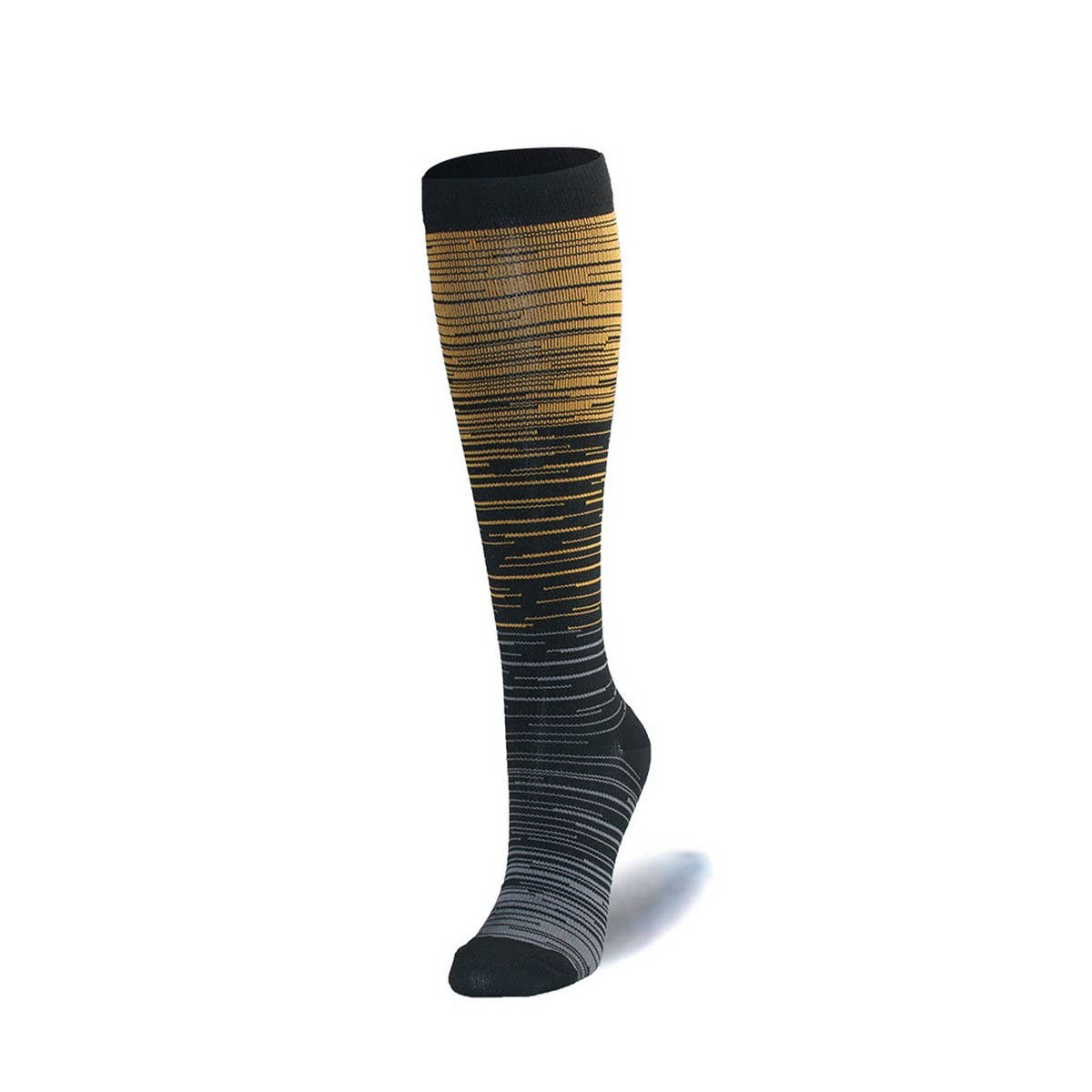NEW GRADIENT MIXED COLOR COMPRESSION SOCKS