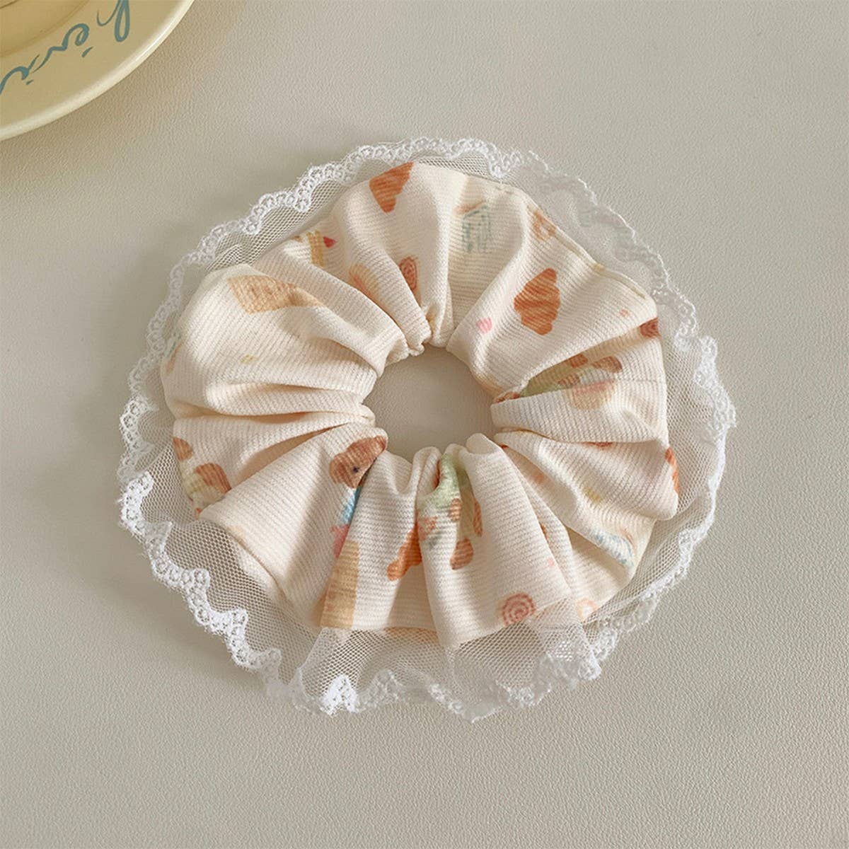 BEAR BOWLACE HAIRBAND SQUARE SCARFHAIR ACCESSORIES_CWAHA3703