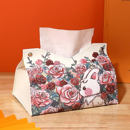 NEW HOUSEHOLD CUTE CARTOON RABBIT TISSUE BOX