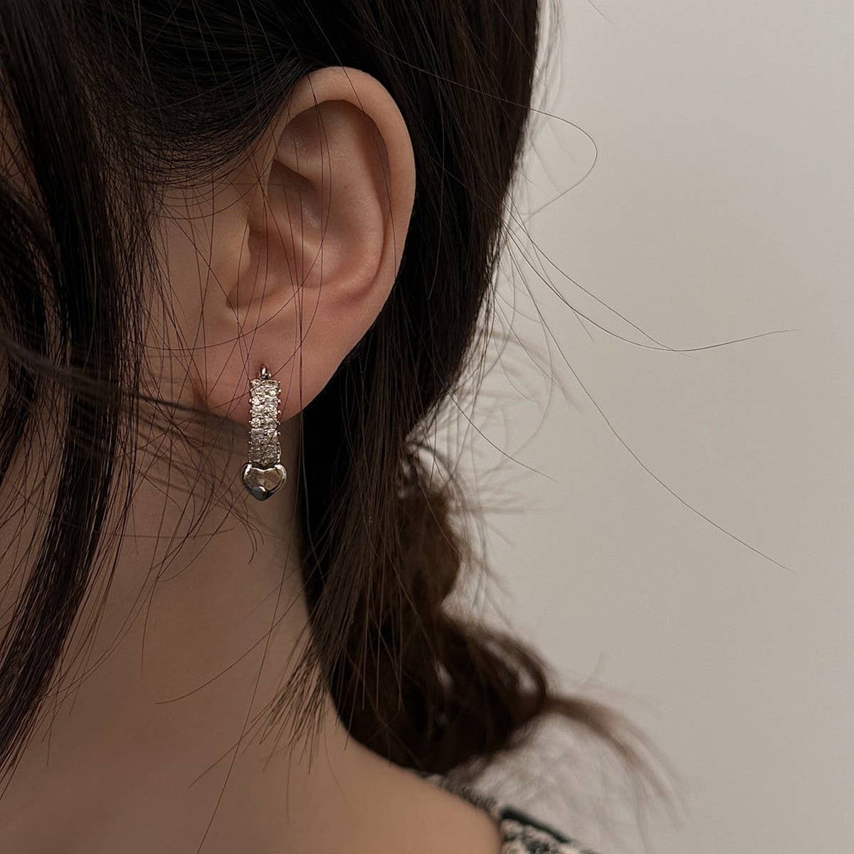 VALENTINE'S DAY ZIRCON HEART EARRINGS FOR WOMEN