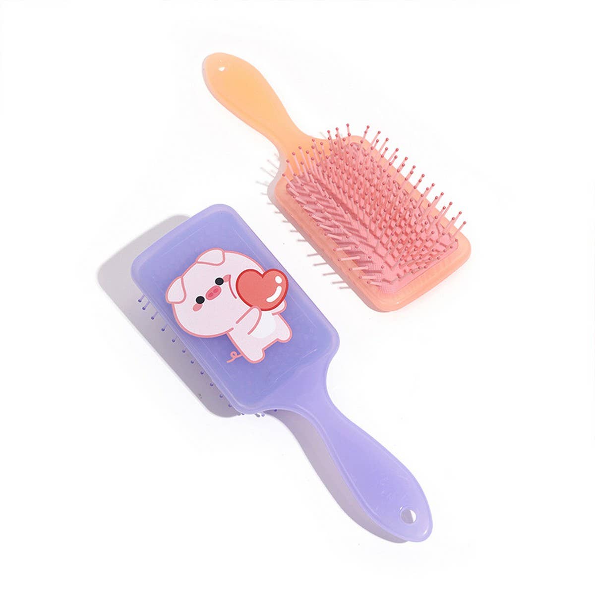CUTE CARTOON CREATIVE JELLY COLOR GIRL HAIR COMB