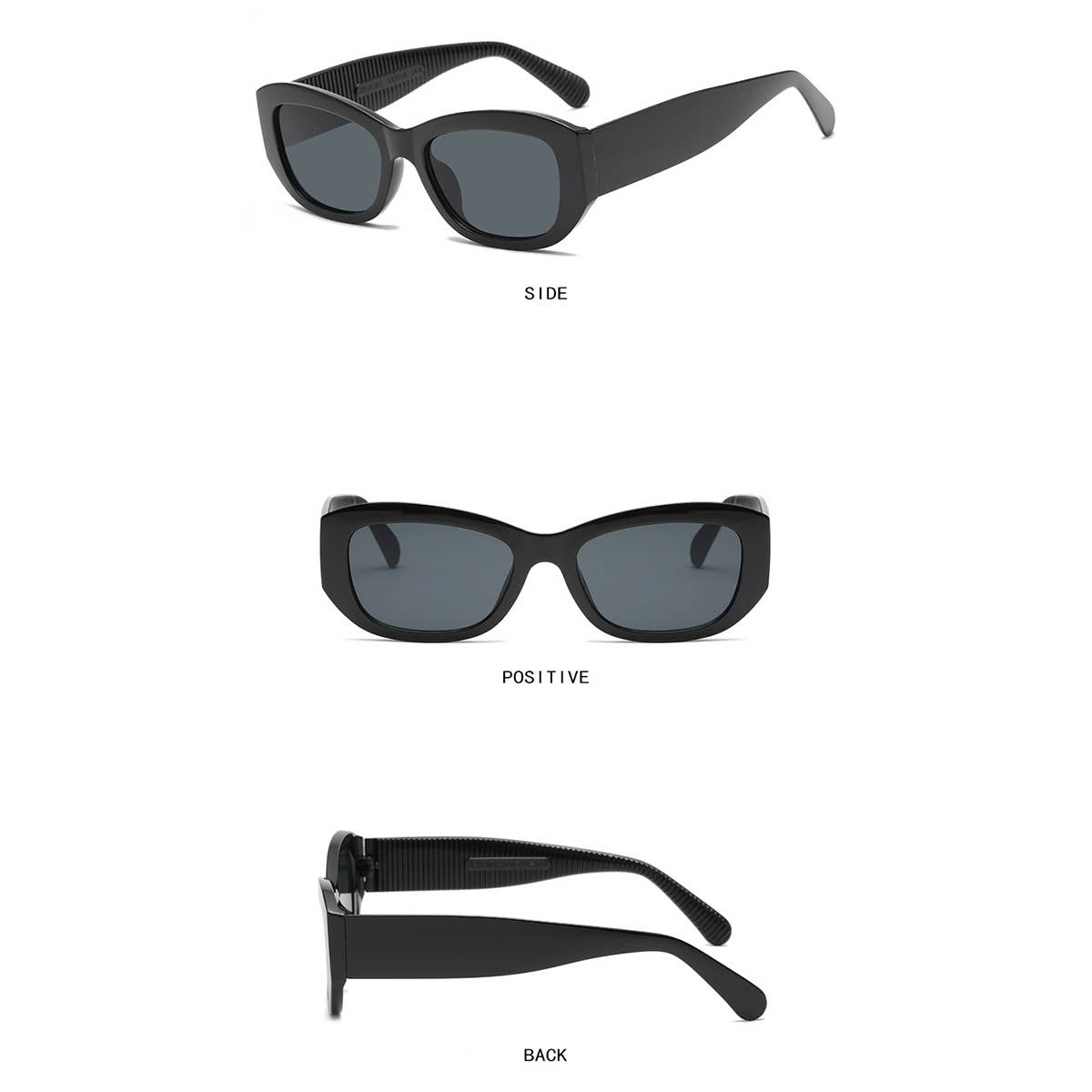 SIMPLE ANTI-UV STREET STYLE SUNGLASSES