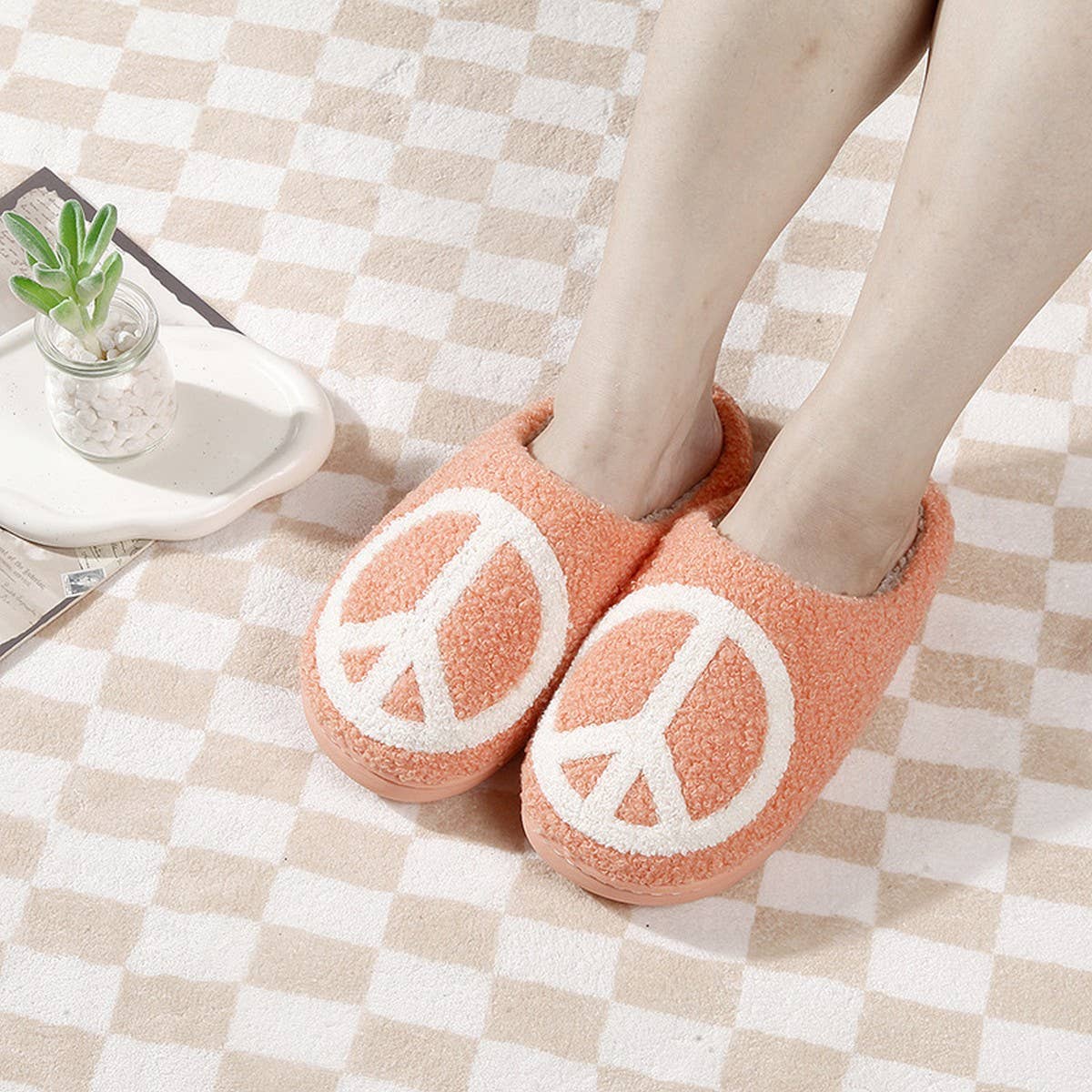 WINTER THICK SOLE SOFT SOLE WARM COTTON SLIPPERS