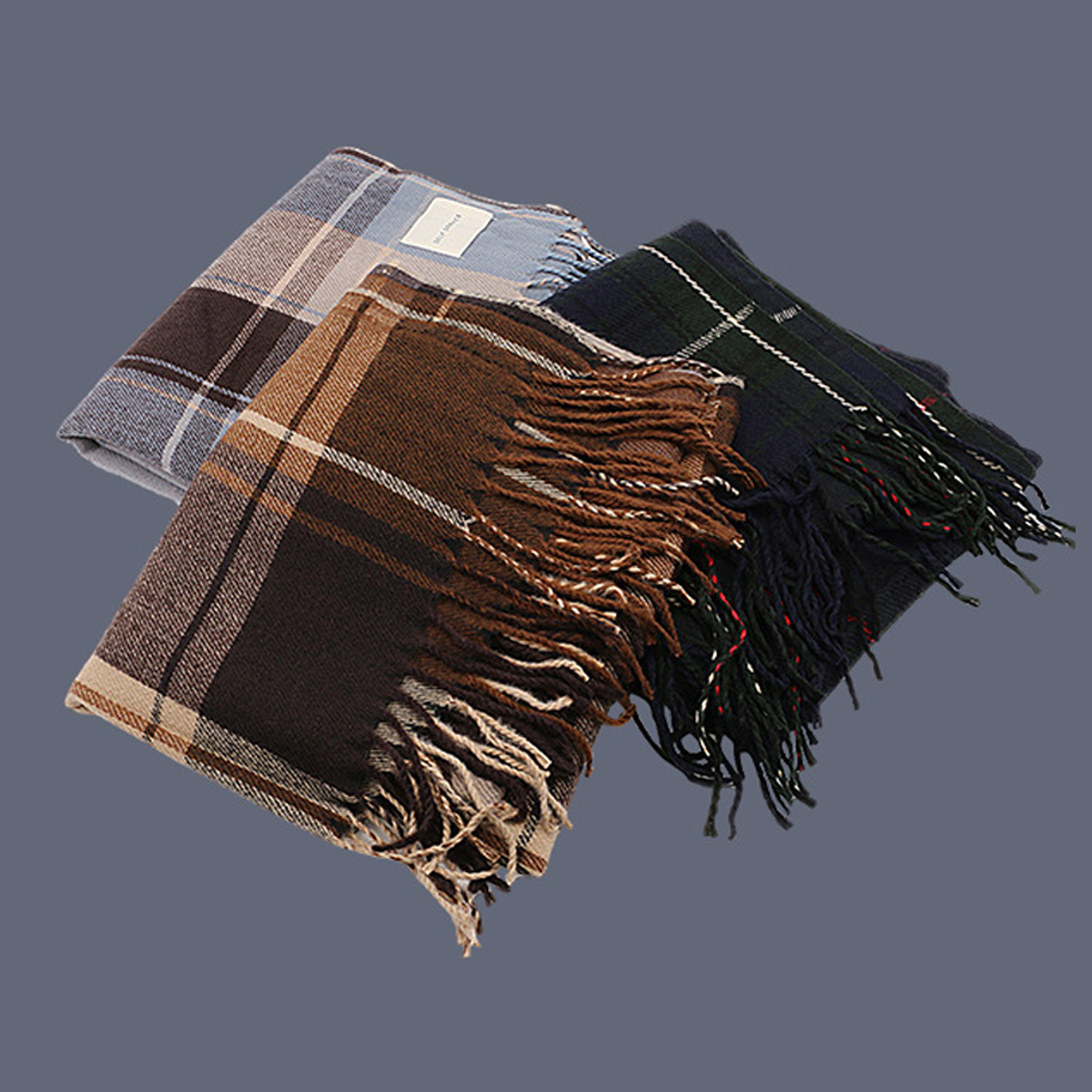 Tassel Scarf for Women - Thick Winter Warmth