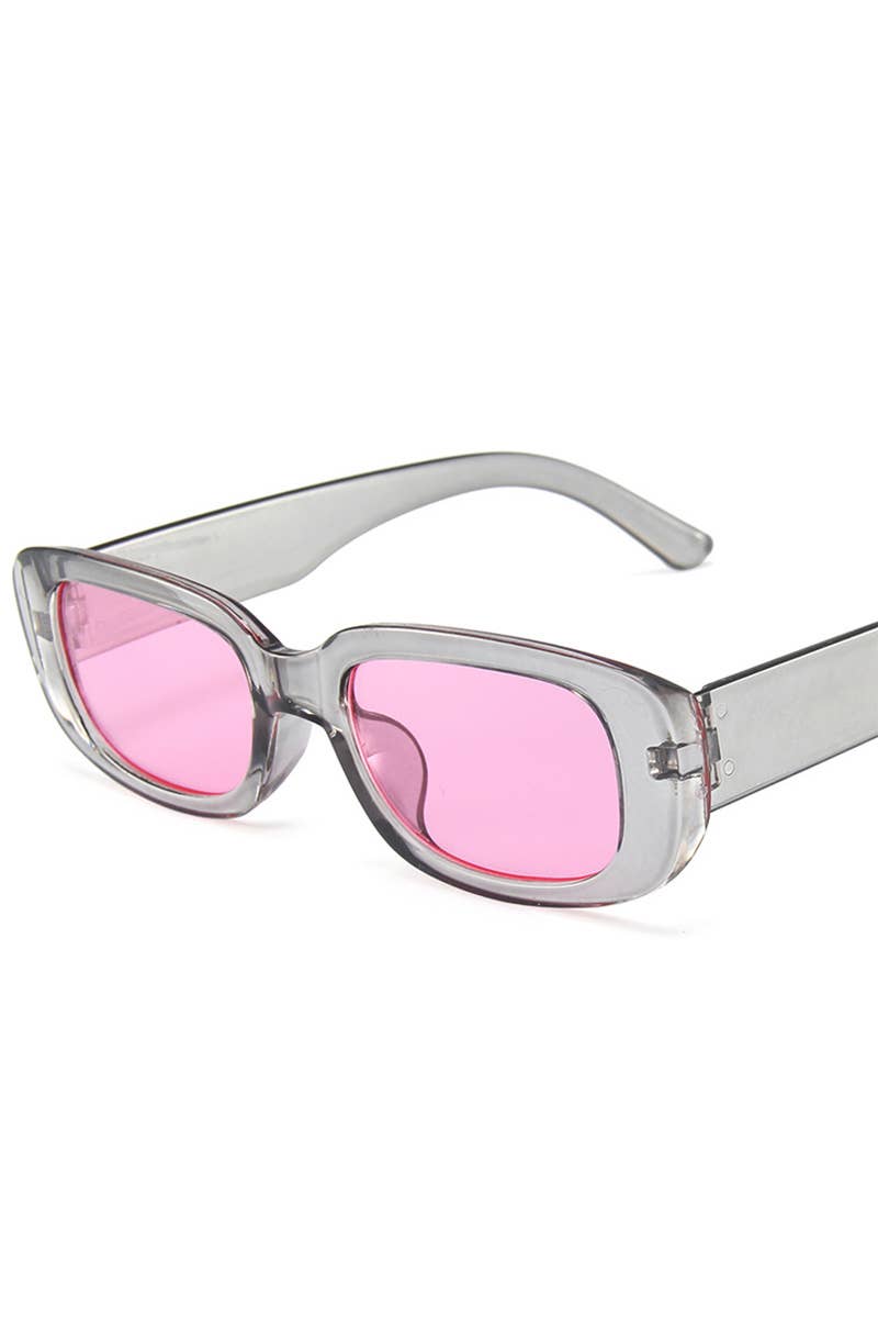 Trendy Small Square Sunglasses for Women, UV400