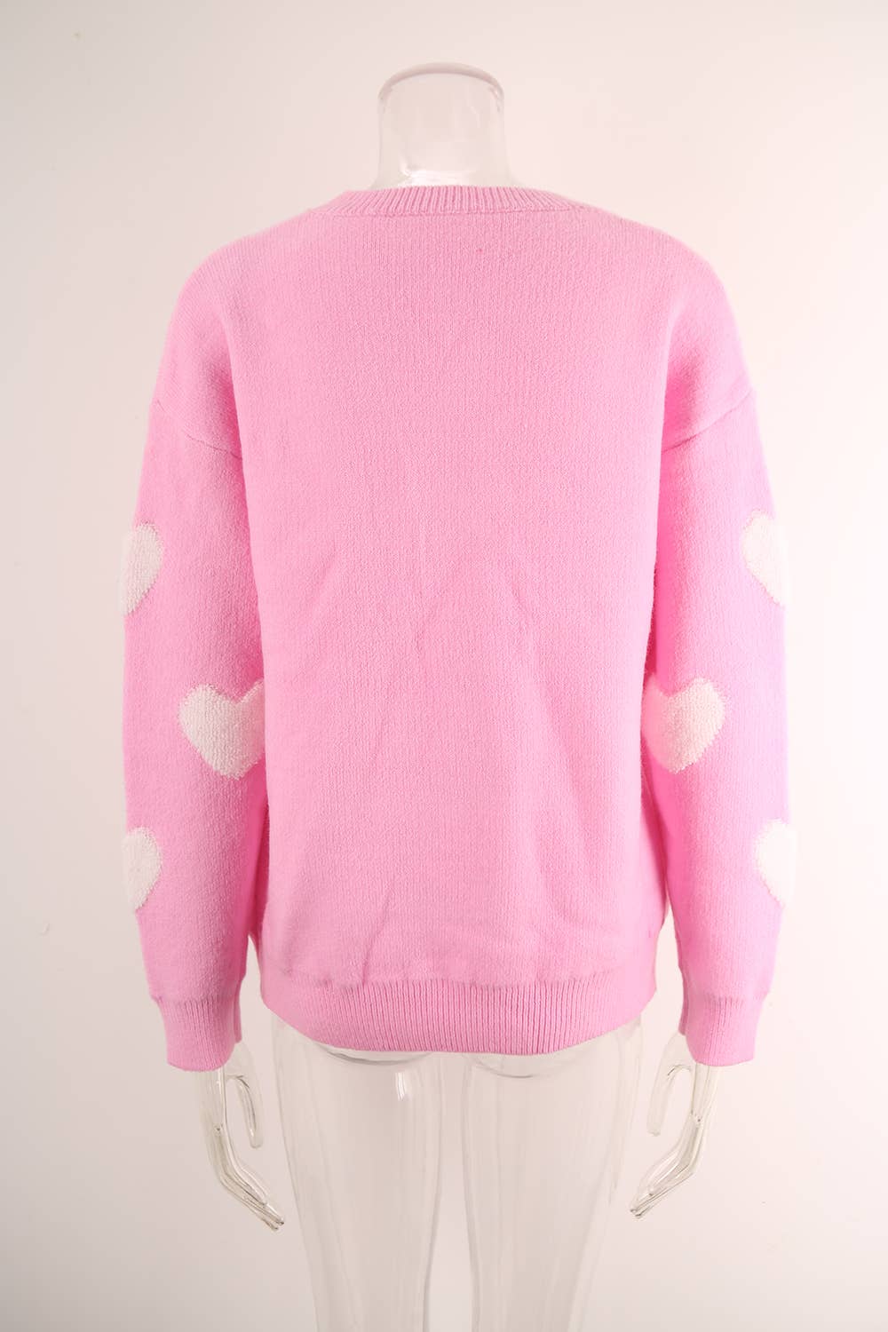 VALENTINE'S DAY LOVE LONG-SLEEVED KNIT SWEATER