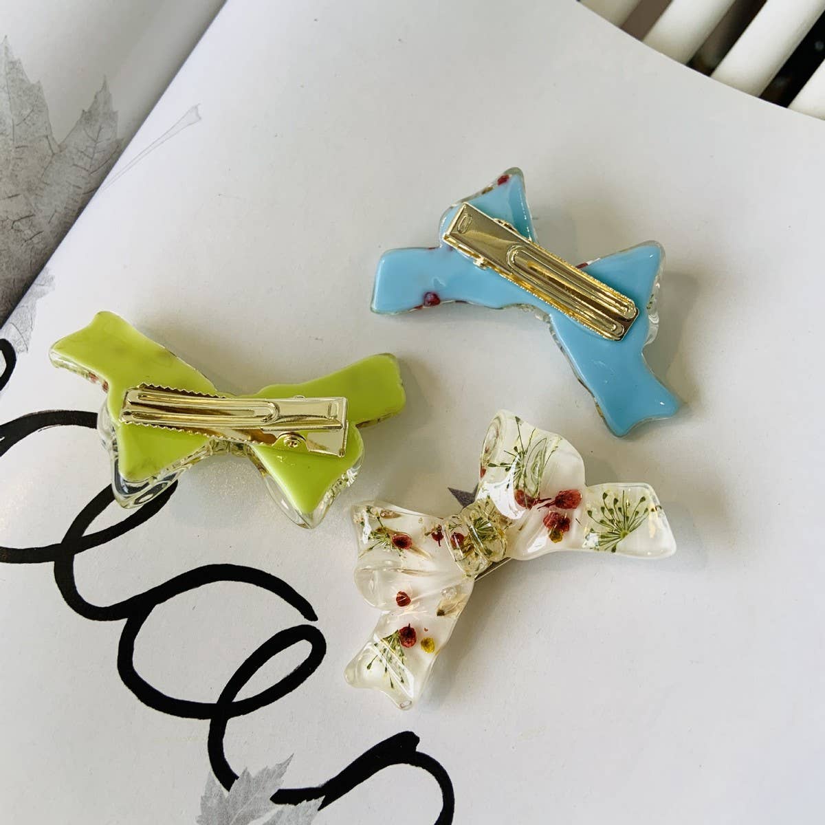 SWEET FLORAL ALL-MATCH SIMPLE SWEET HAIRPIN