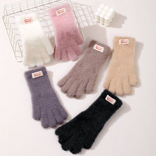 CWAG00587_KOREAN STYLE WINTER  FINGERLESS TOUCHSCREEN GLOVES