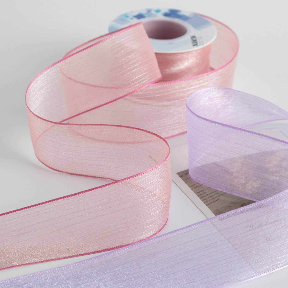 DIY BOW HAIR ACCESSORIES SNOW YARN RIBBON