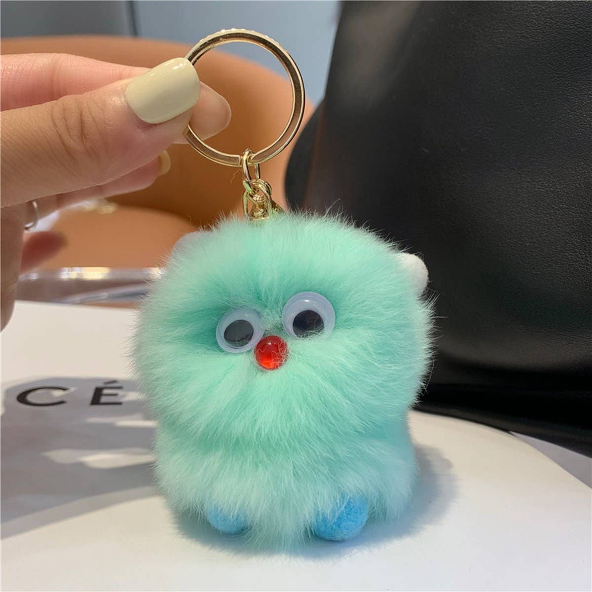 LITTLE MONSTER CAR KEYCHAIN PENDANT ACCESSORIES