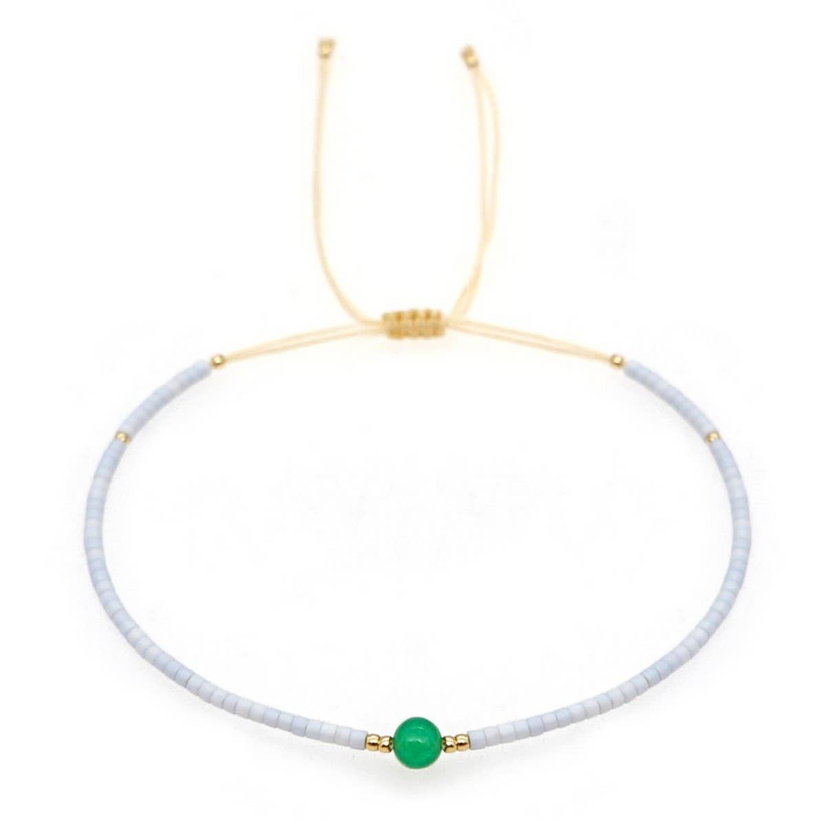 BOHEMIAN SEMI-PRECIOUS STONE BEADED BRACELET_CWAB4623