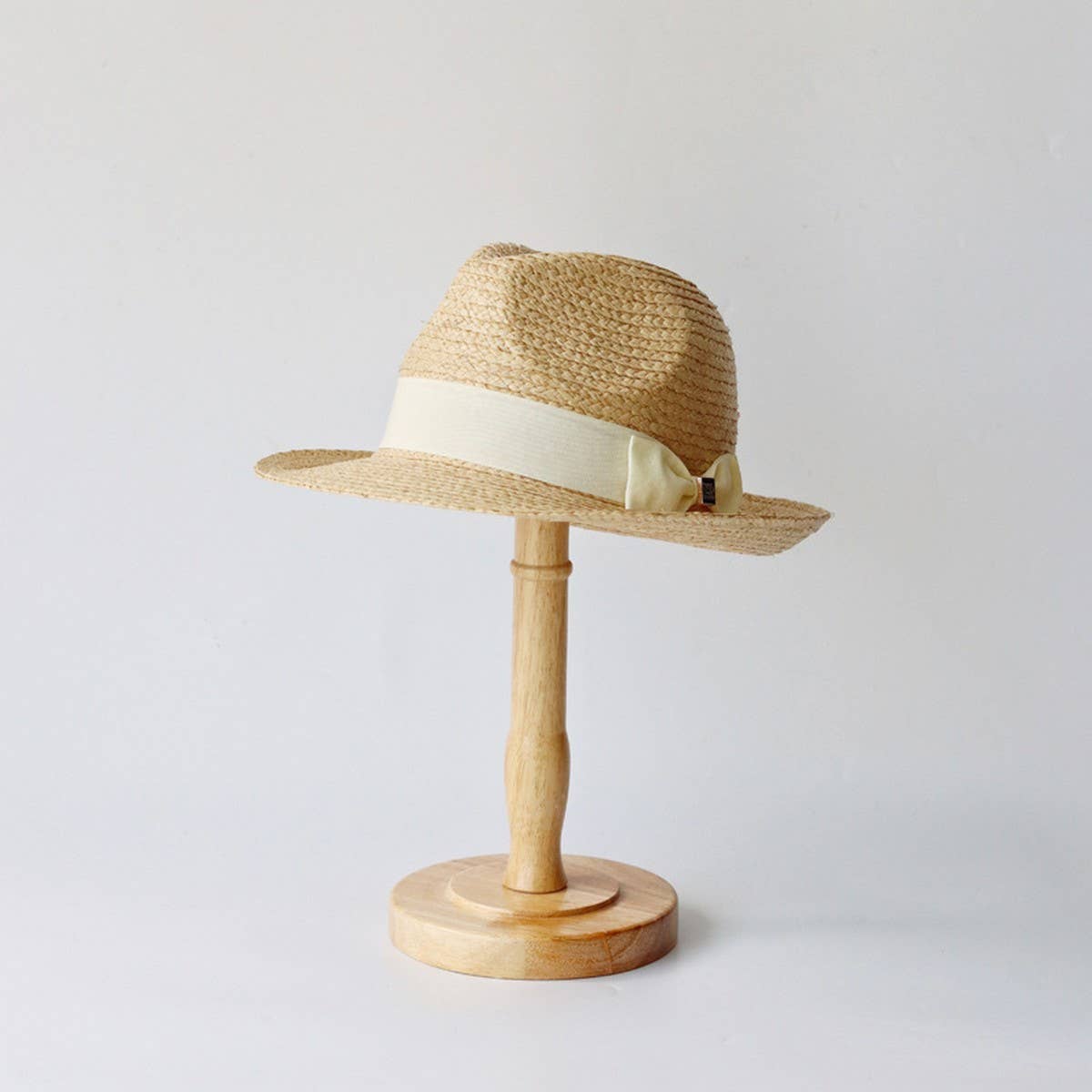 Summer bow fashionable all-match straw hat_CWAH3486