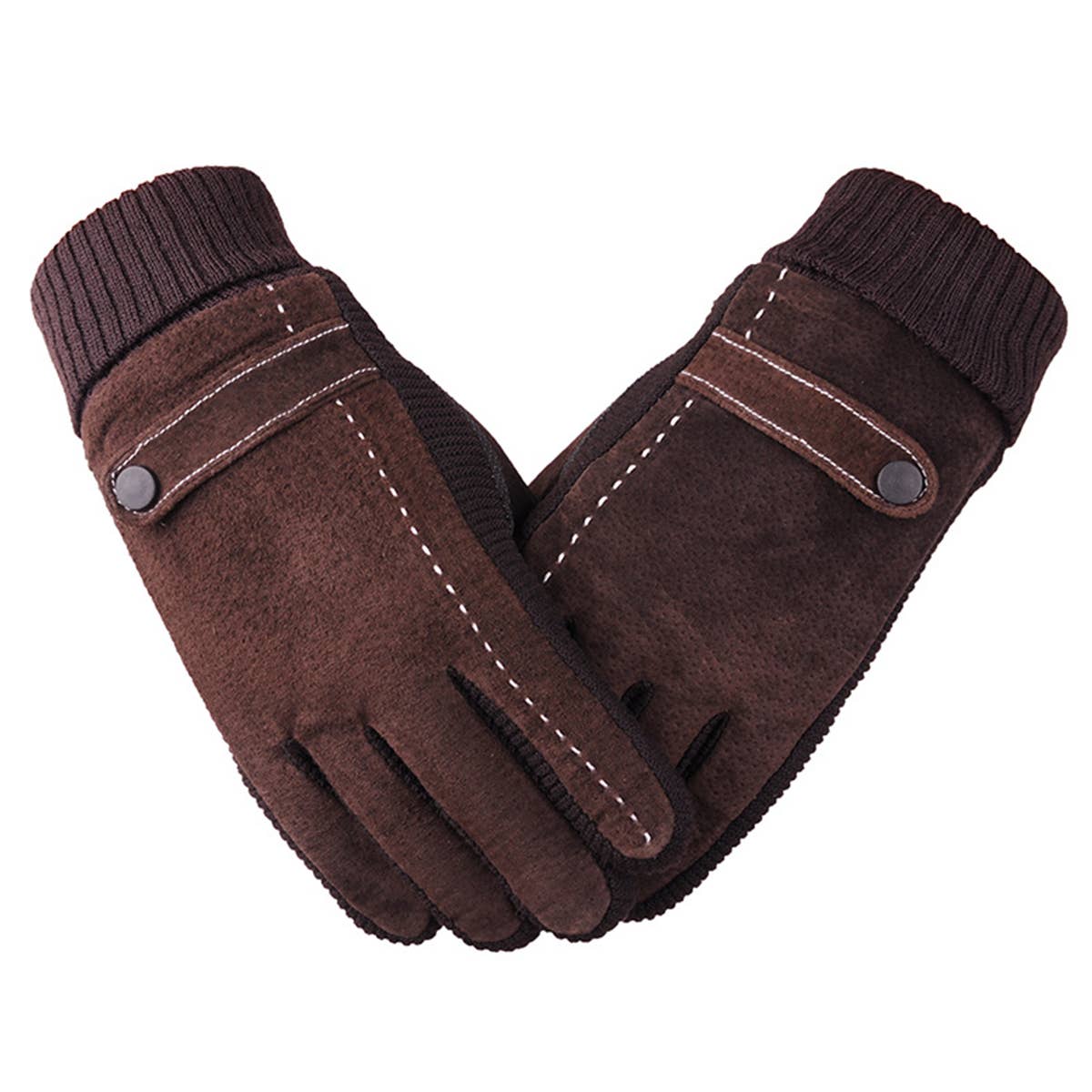 WINTER THICKENED WARM PIGSKIN GLOVES_CWAG0047