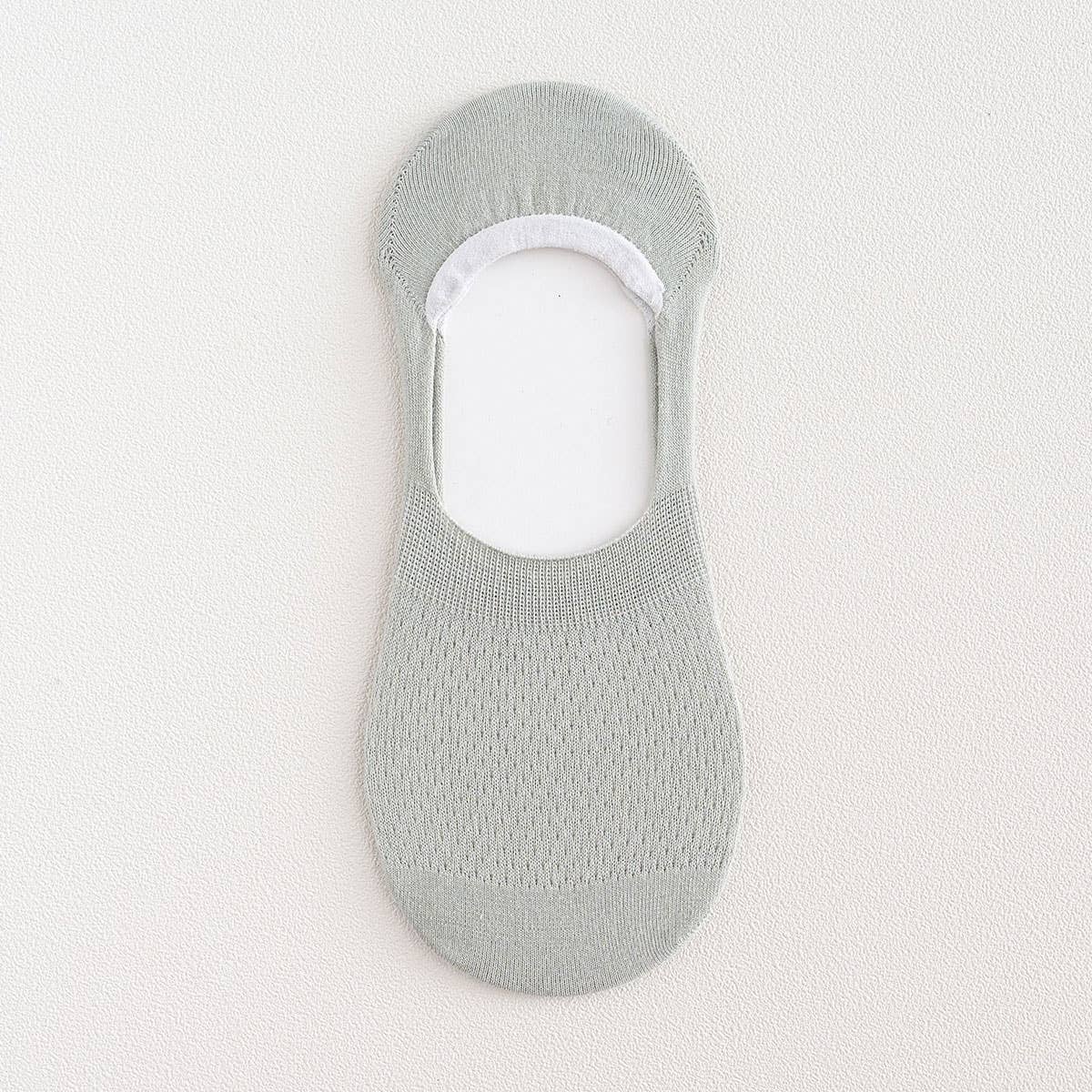 Mesh  Solid No Show Socks For Breathable Summer
