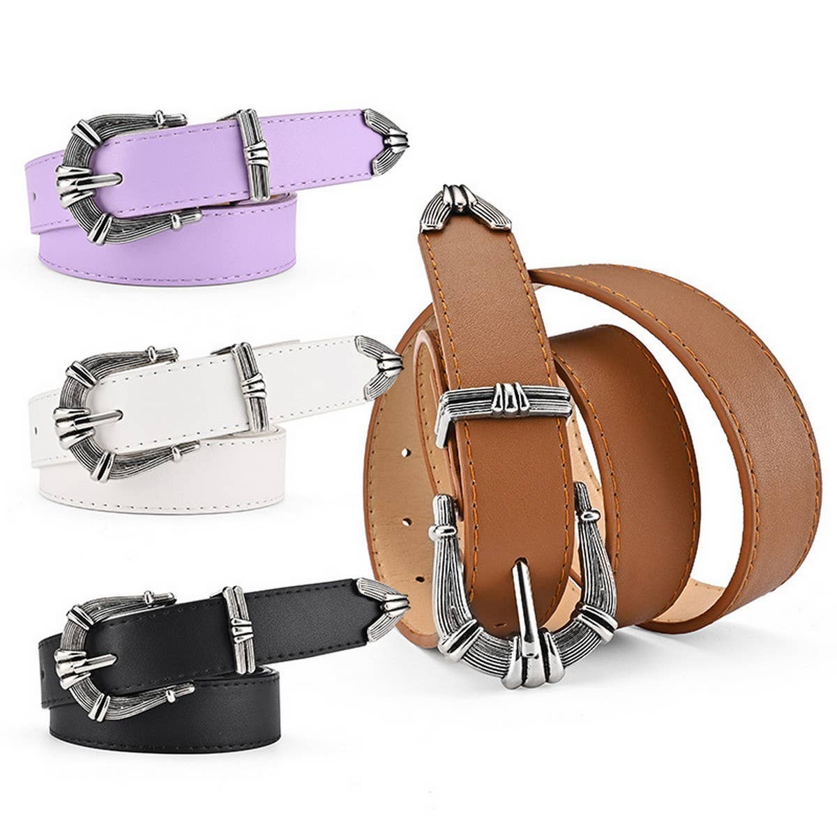 RETRO PIN BUCKLE BELT VERSATILE FASHION BELT_CWABE0612