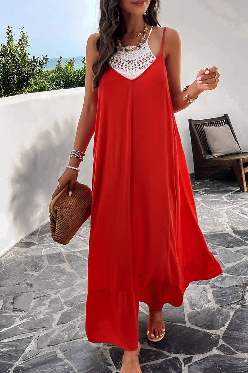 CWDMD1001_Casual Sleeveless Loose Long Sexy Maxi Dress