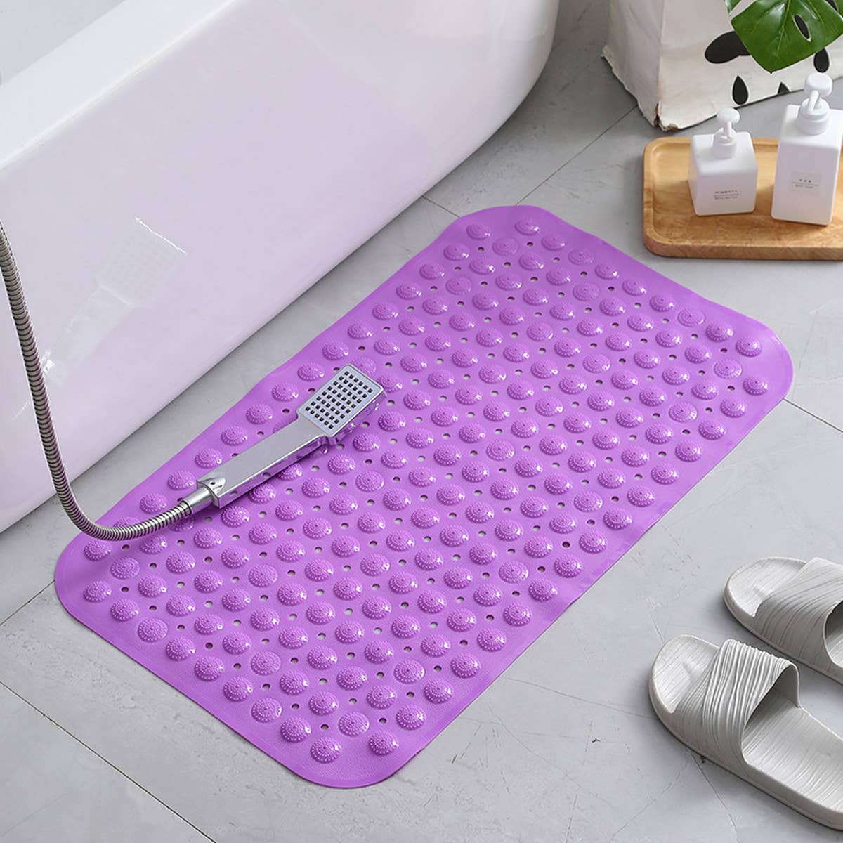 NON-SLIP SHOWER MAT HOUSEHOLD BATHROOM MAT_CWMM1590