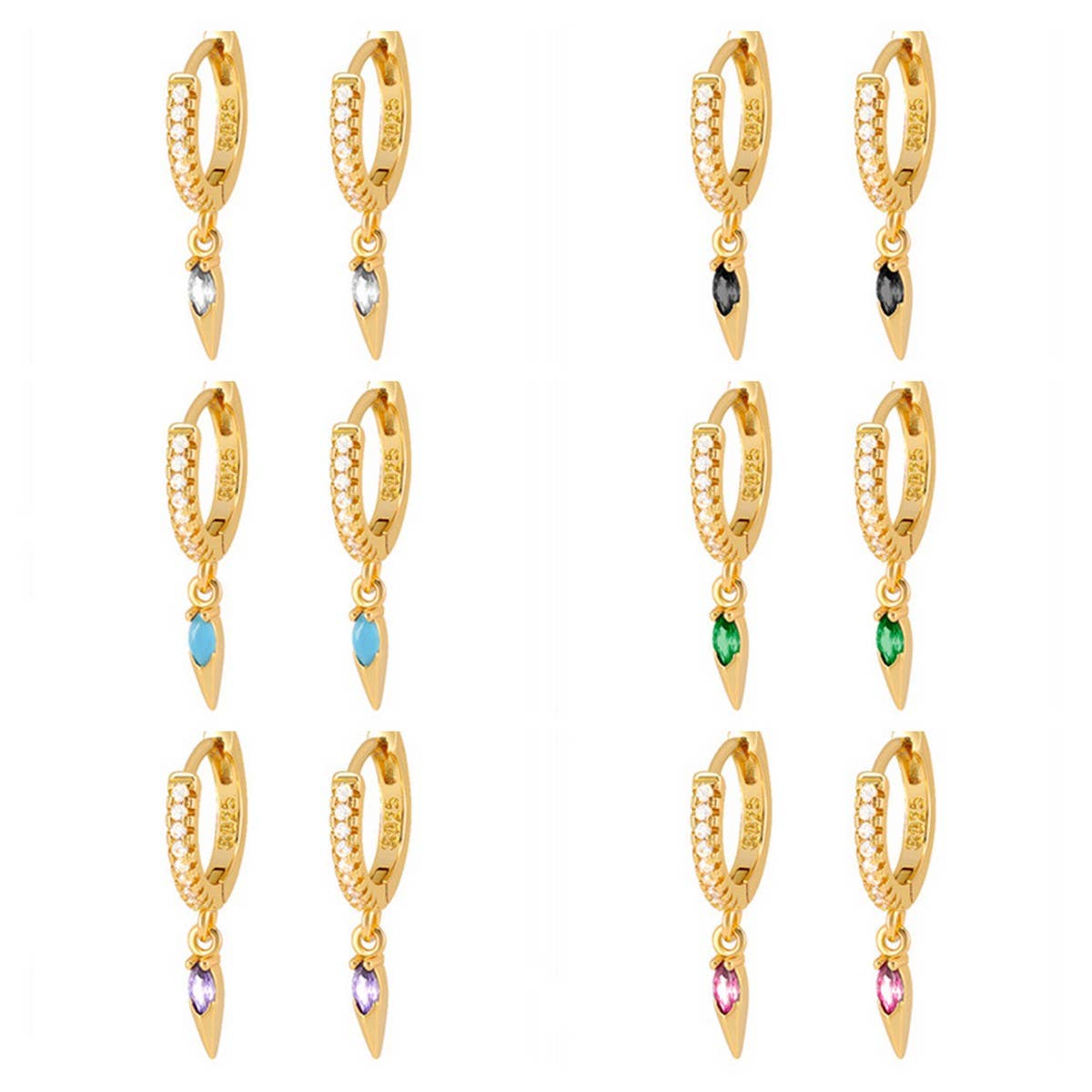 TEMPERAMENT PUNK FASHION RETRO EARRINGS