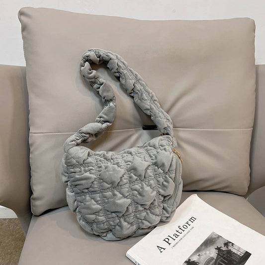 Plush Velvet Cloud Bag Women Shoulder Crossbody_CUAB00562