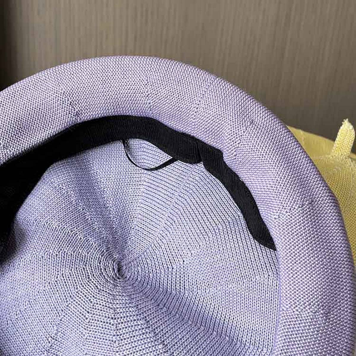 KNITTED ICE SILK BREATHABLE SOLID COLOR BERET_CWAB2901