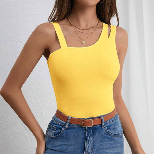 Simple, versatile and fashionable halter top