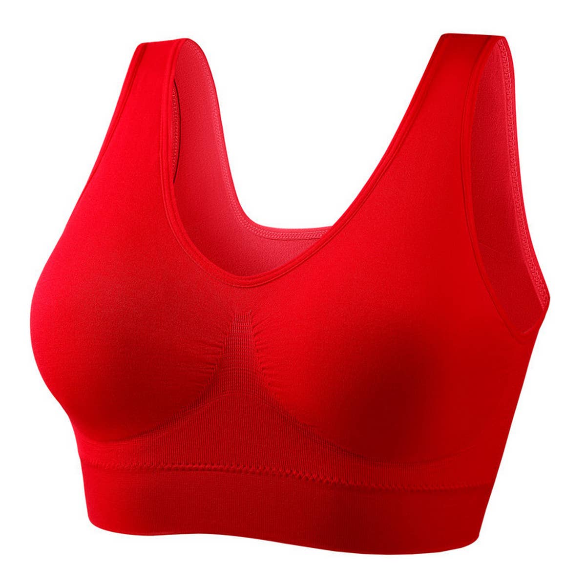 PLUS SIZE ZERO-RESTRICTION SPORTS BRA_CWMU0302
