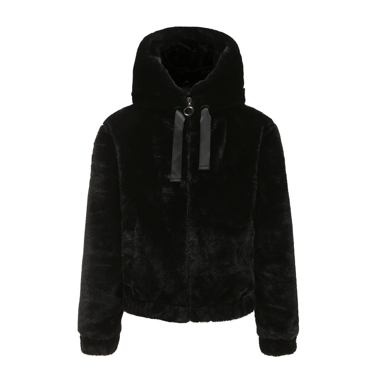 WOMEN'S FLEECE HOODED LONG-SLEEVED THERMAL JACKET