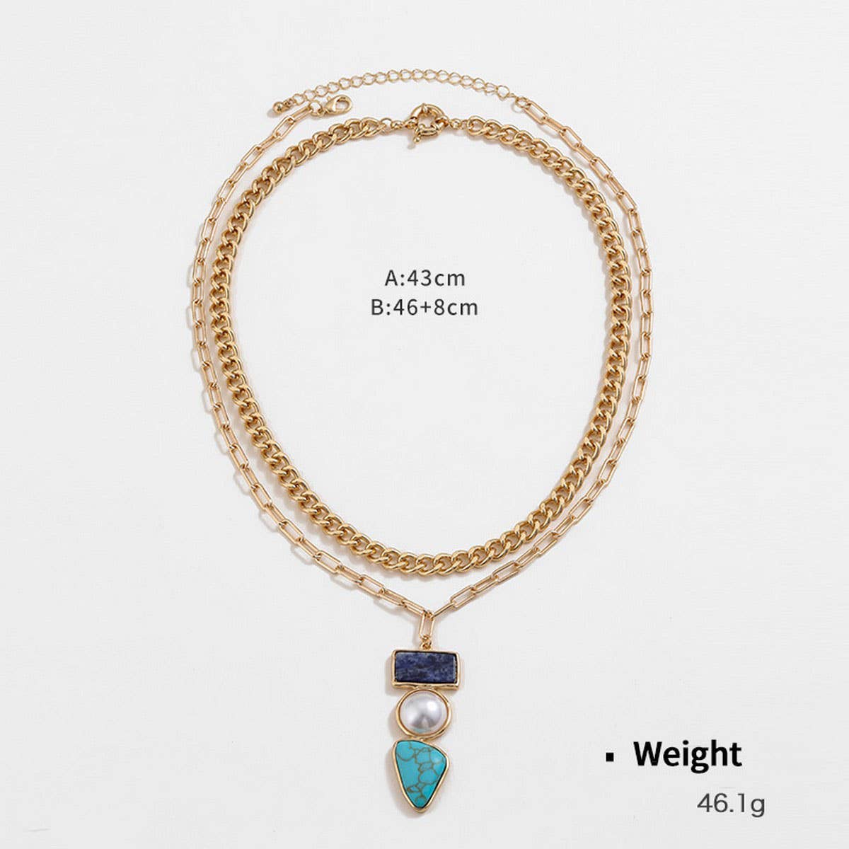 NEW FASHION STACKING NECKLACE SET FOR WOMEN