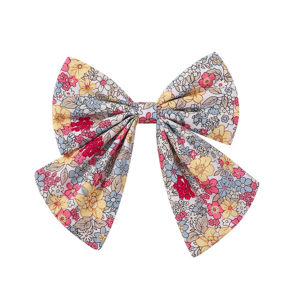 CHILDREN'S SIMPLE FLORAL BOW HAIRPIN
