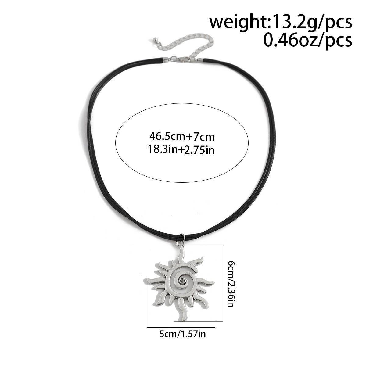 SWEET AND COOL BEACH METAL STARFISH NECKLACE