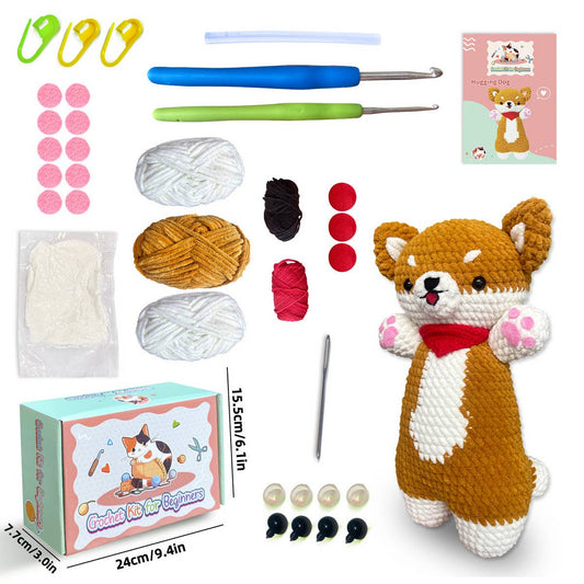 HAND-WOVEN DIY CROCHET DOLL MATERIAL KIT