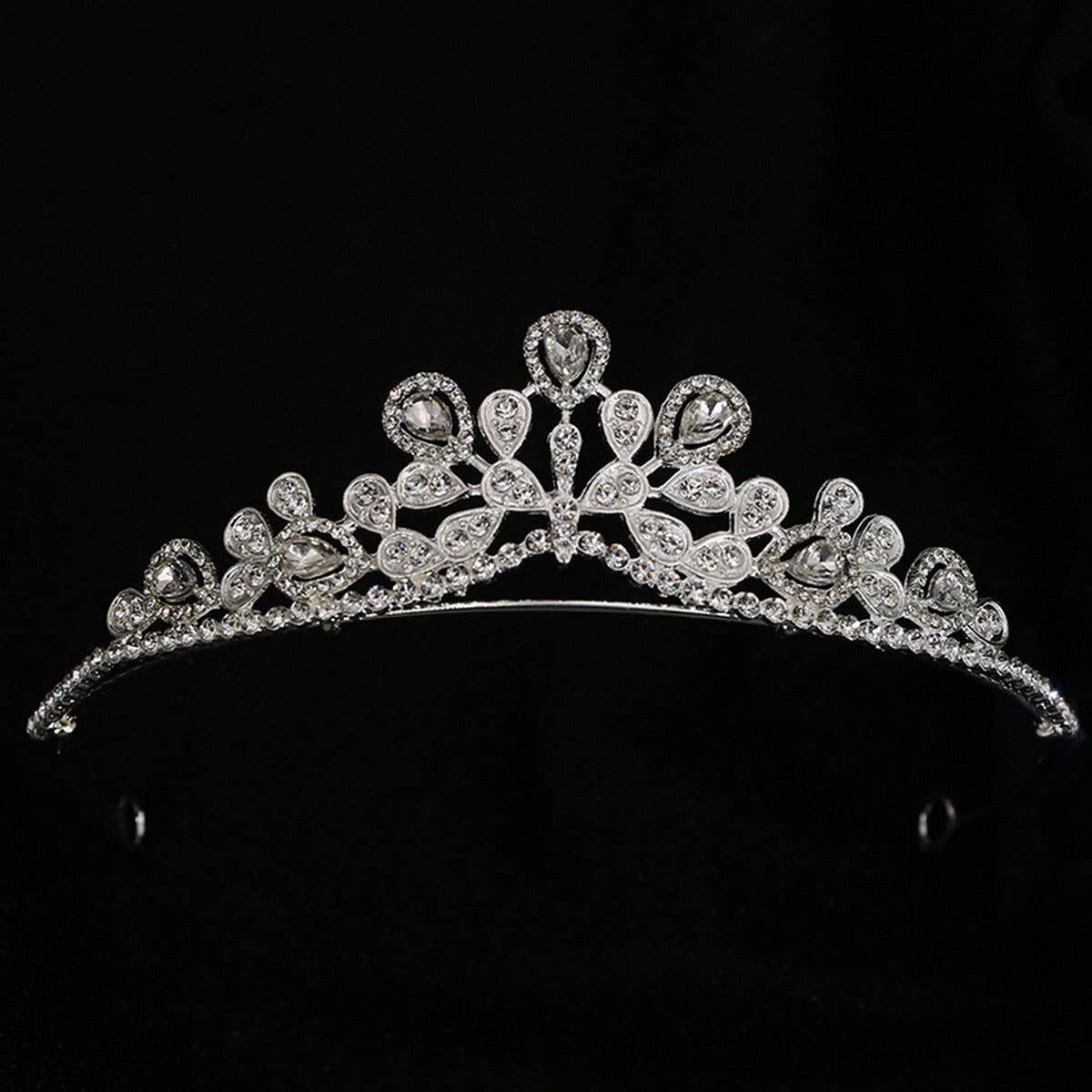 CELEBRITY-STYLE BRIDAL CROWN WEDDING ACCESSORIES_CWMM2028
