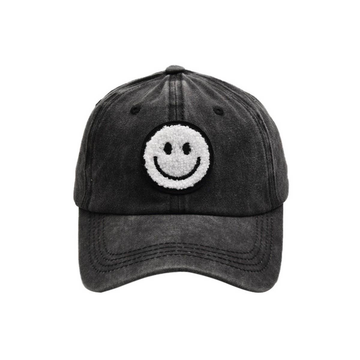 Smiley Face Parent-child Baseball Cap-Sun HatCWAH1241