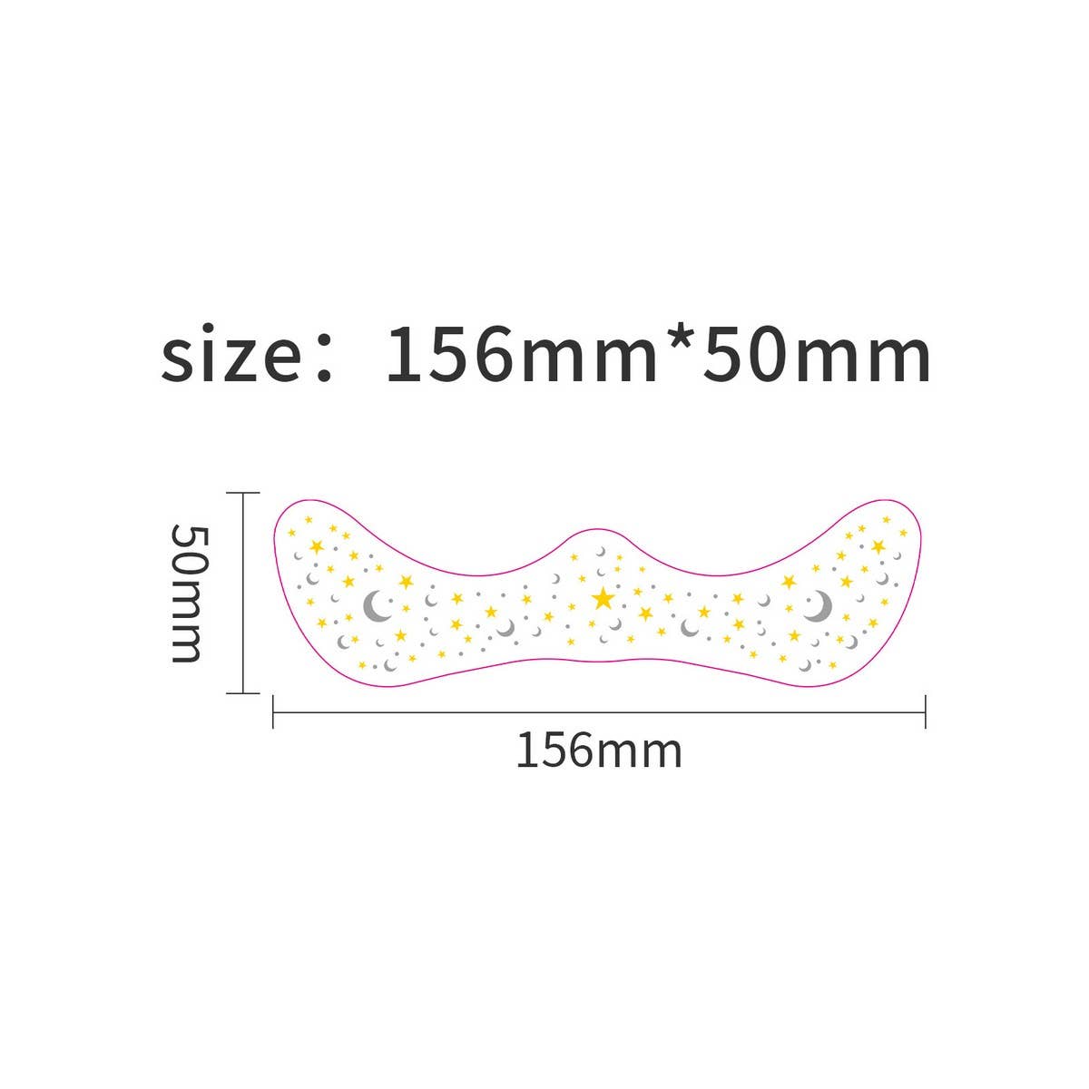 Metallic Freckle Face Tattoo Stickers Gold Silver