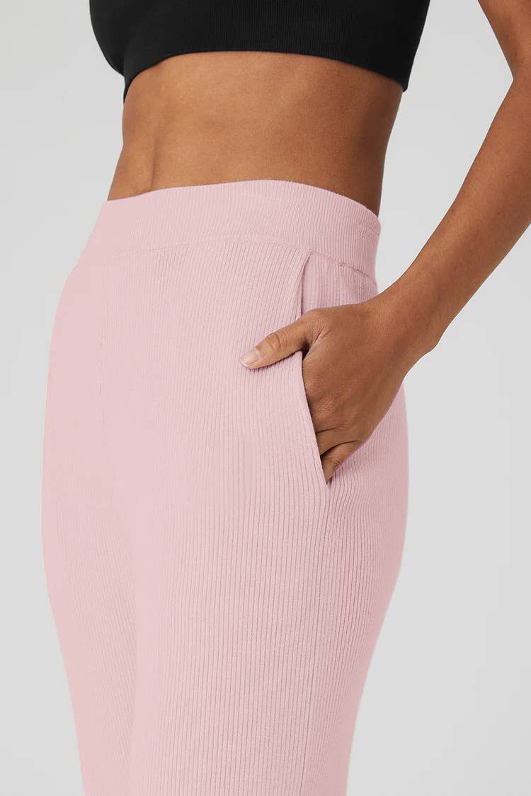SOLID COLOR LONG LOOSE YOGA PANTS