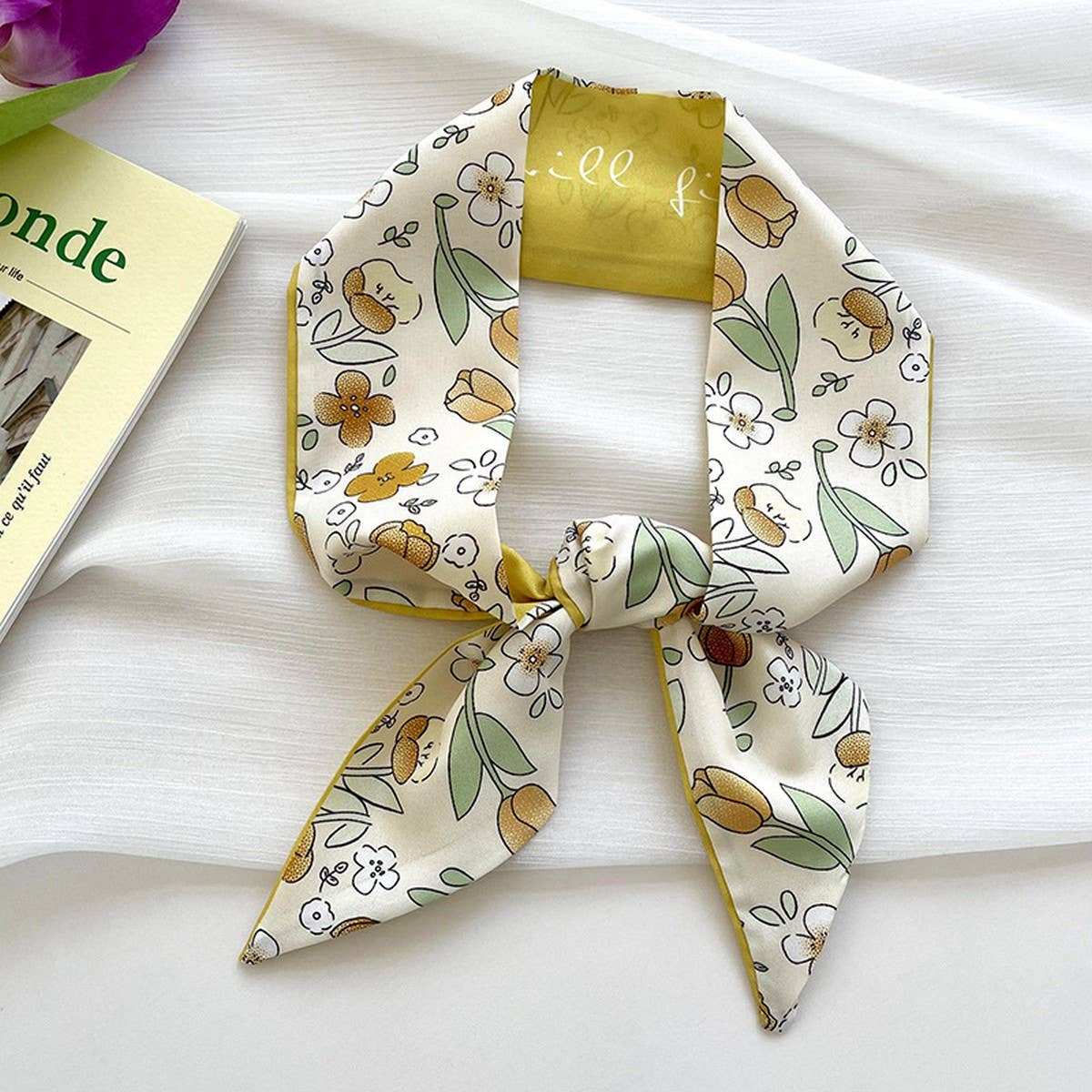 NEW YELLOW WHITENING HIGH-END FASHION HEADBAND_CWAHA4134