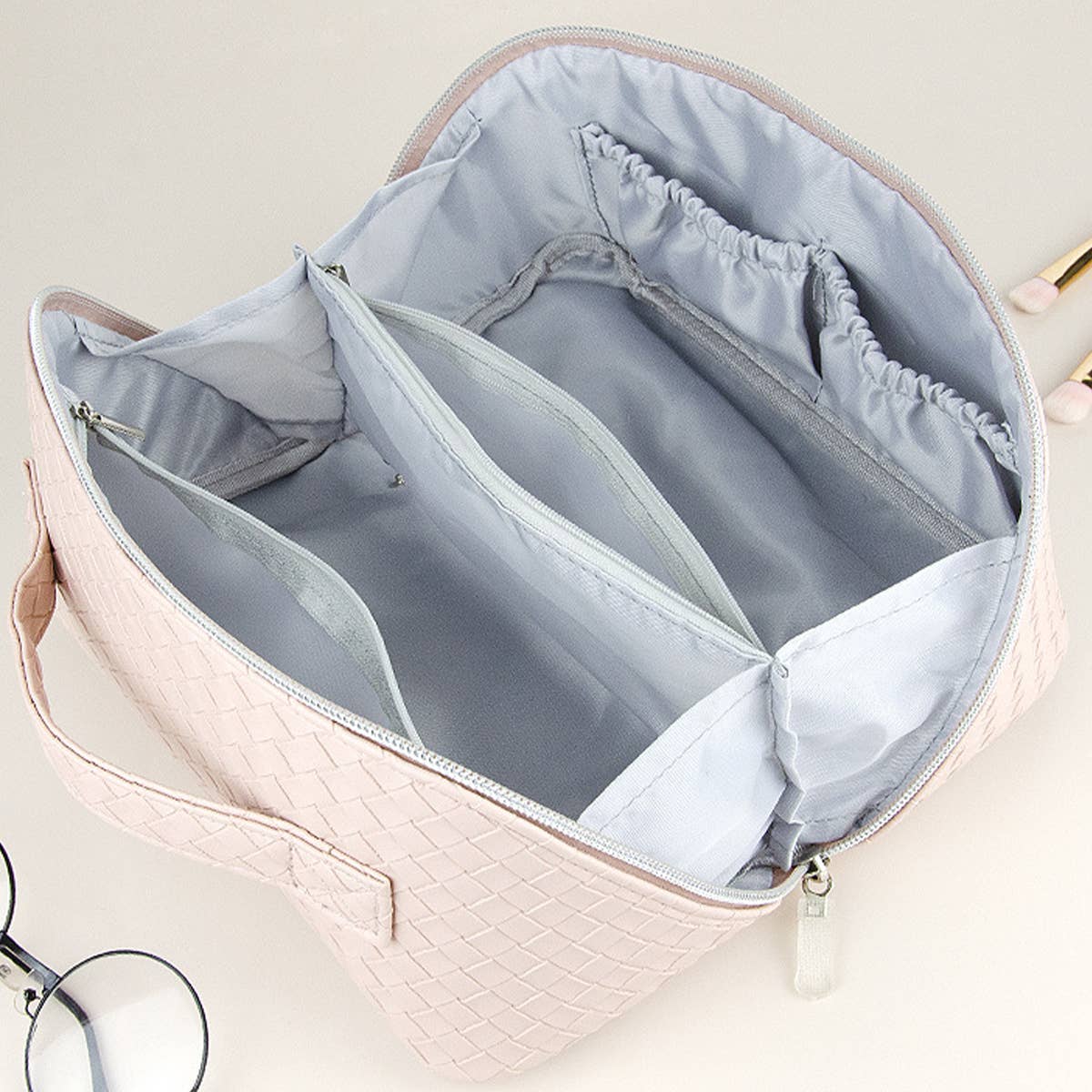 FASHION PORTABLE WOVEN COSMETIC BAG_CWAB1084