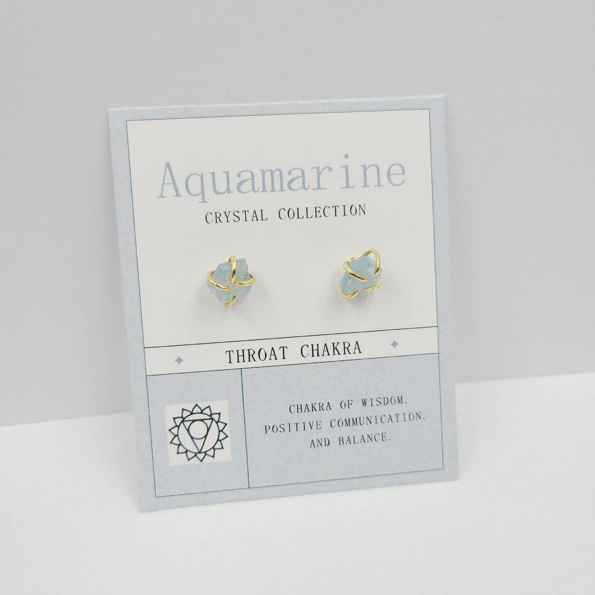 NATURAL STONE FOUR CLAW EARRINGS
