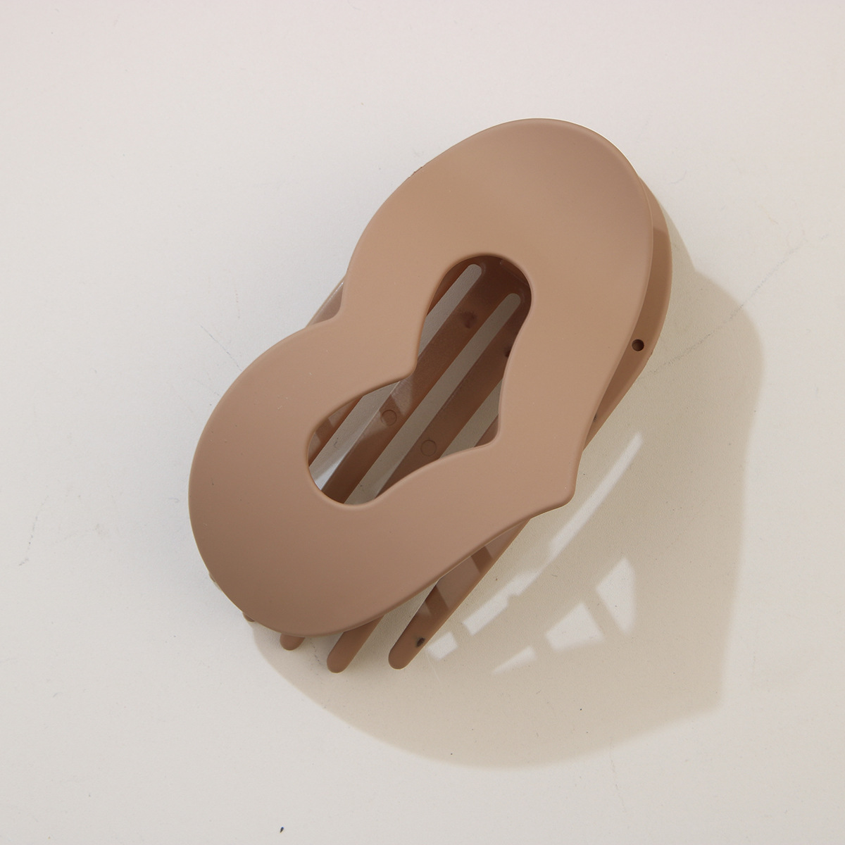 Love Shape Duckbill Clip ? No-Slip Half-Up Pin